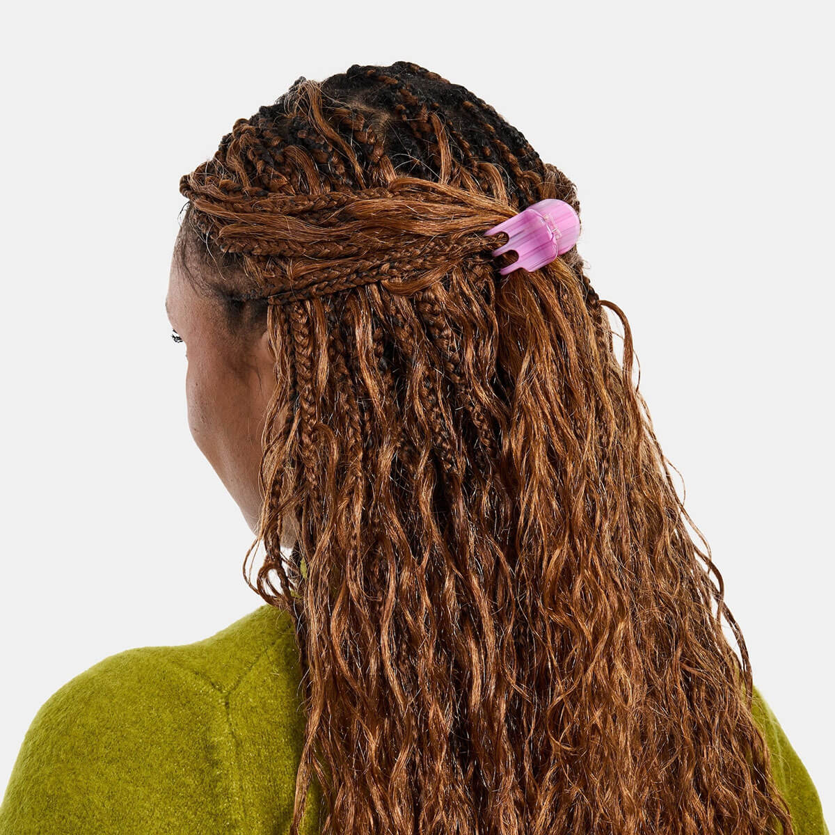 Mini Hair Claw in Petunia by Chunks