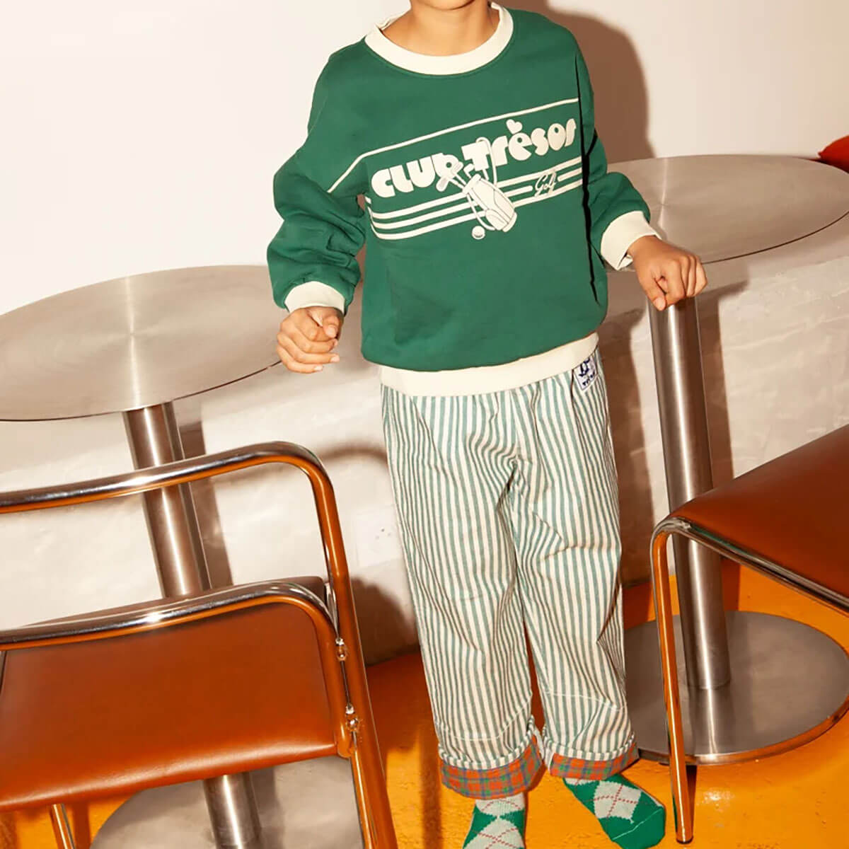 Growing Pants in Lumberjack by Club Trésor