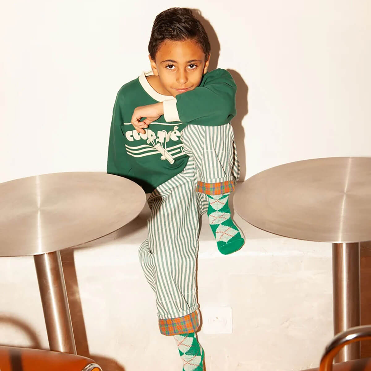 Growing Pants in Lumberjack by Club Trésor