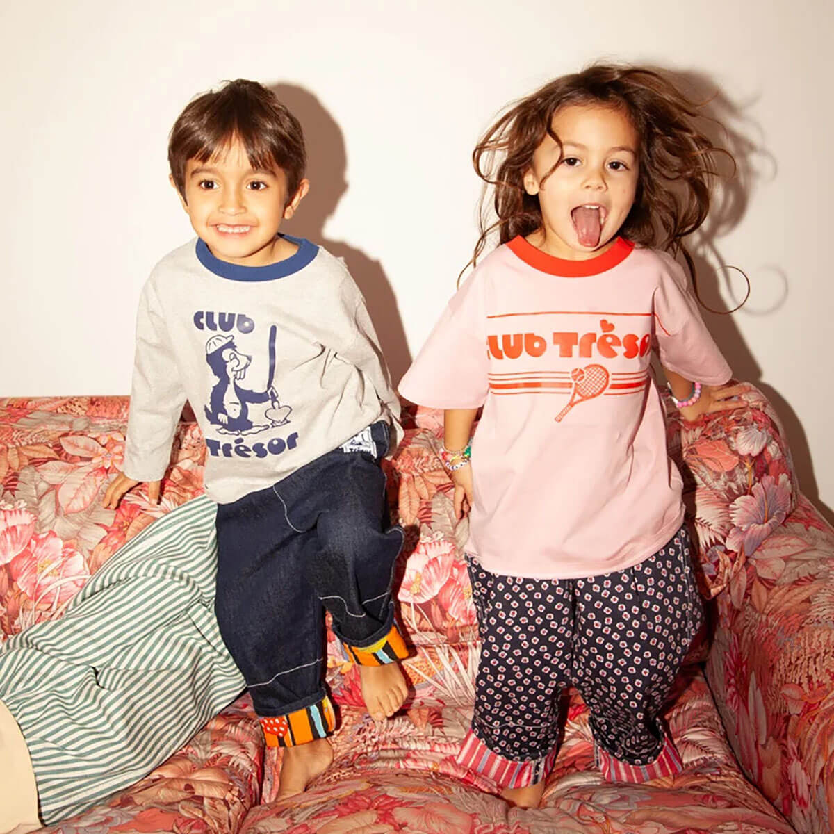 Long Sleeve T-Shirt in Bobby Grey Heather by Club Trésor