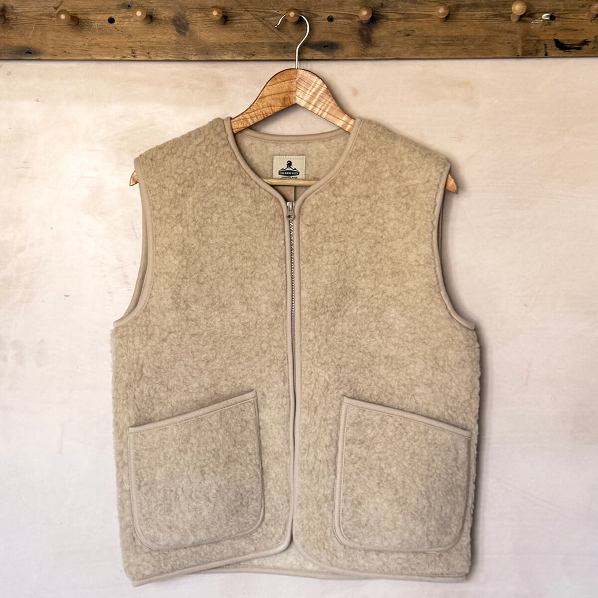 Peptico Vest in Beige by Coldbreaker