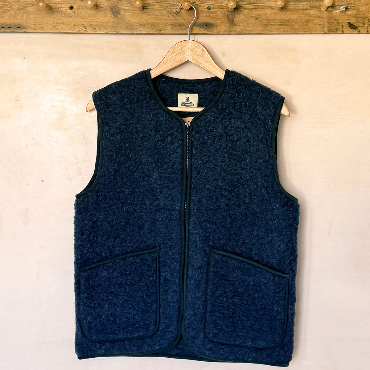 Peptico Vest in Dark Blue by Coldbreaker