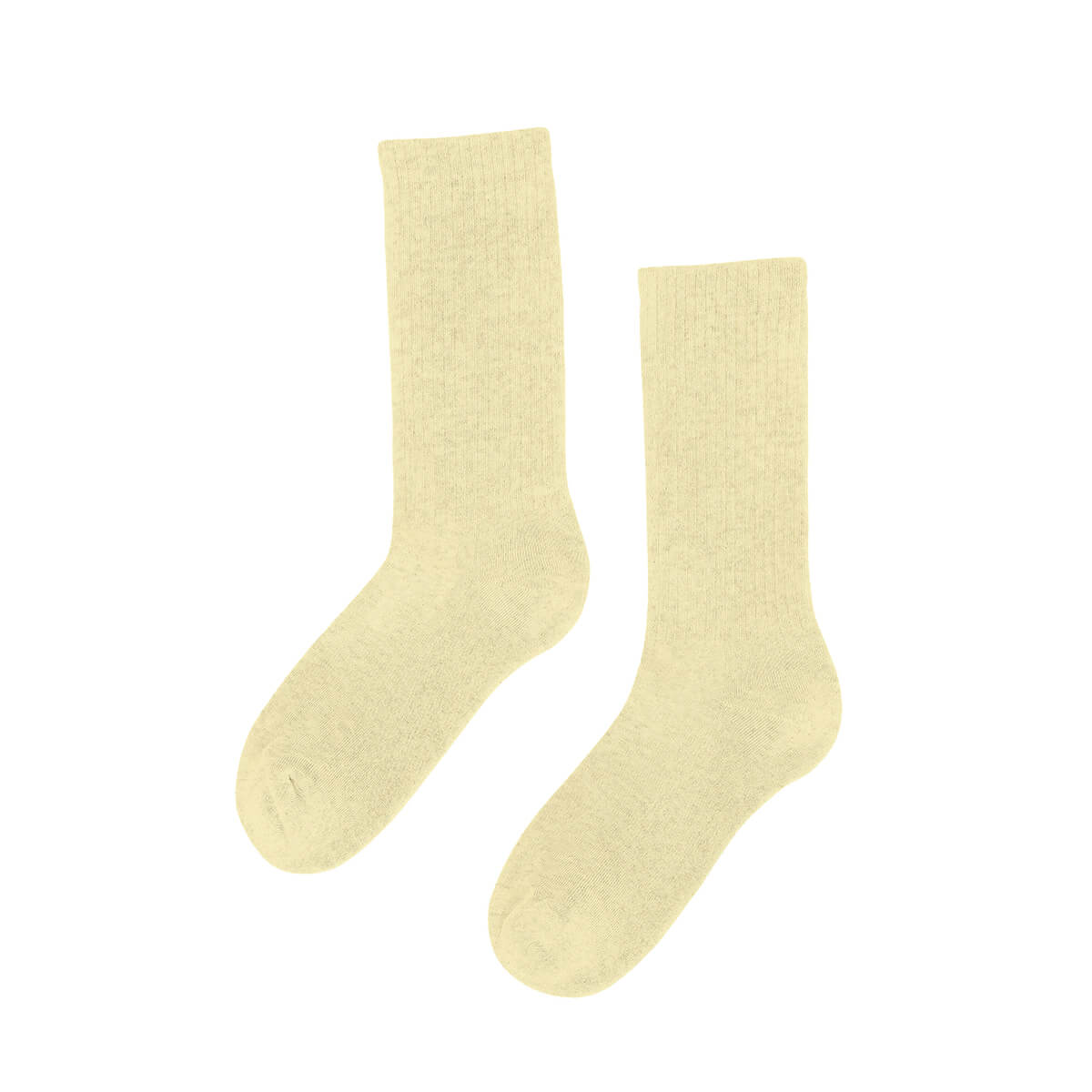 Active Socks in Soft Yellow by Colorful Standard