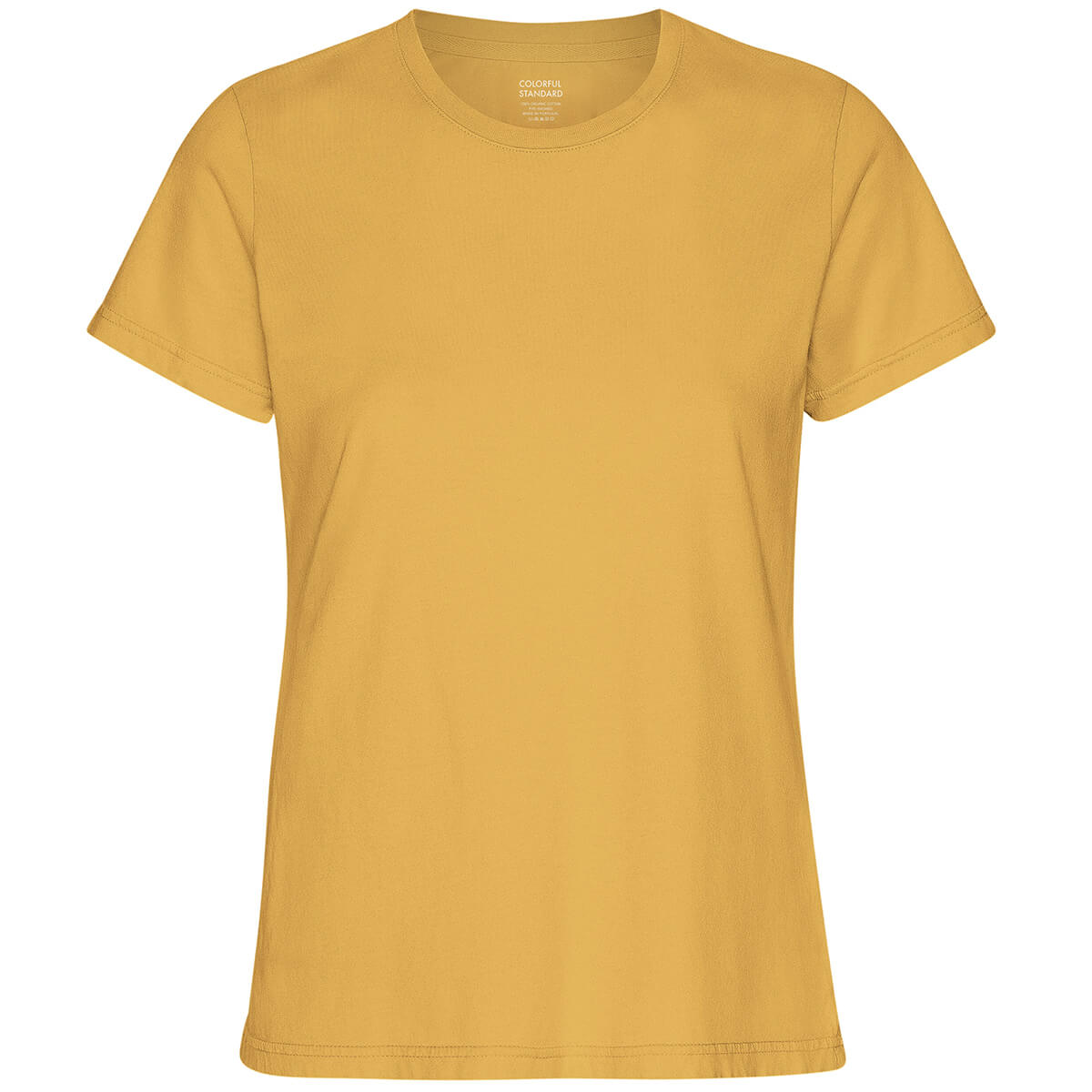 Light Tee in Burned Yellow by Colorful Standard
