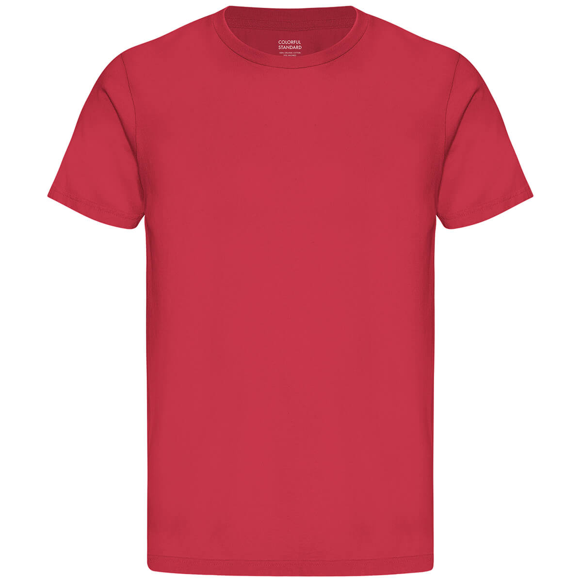 Men's Classic Tee in Scarlet Red by Colorful Standard
