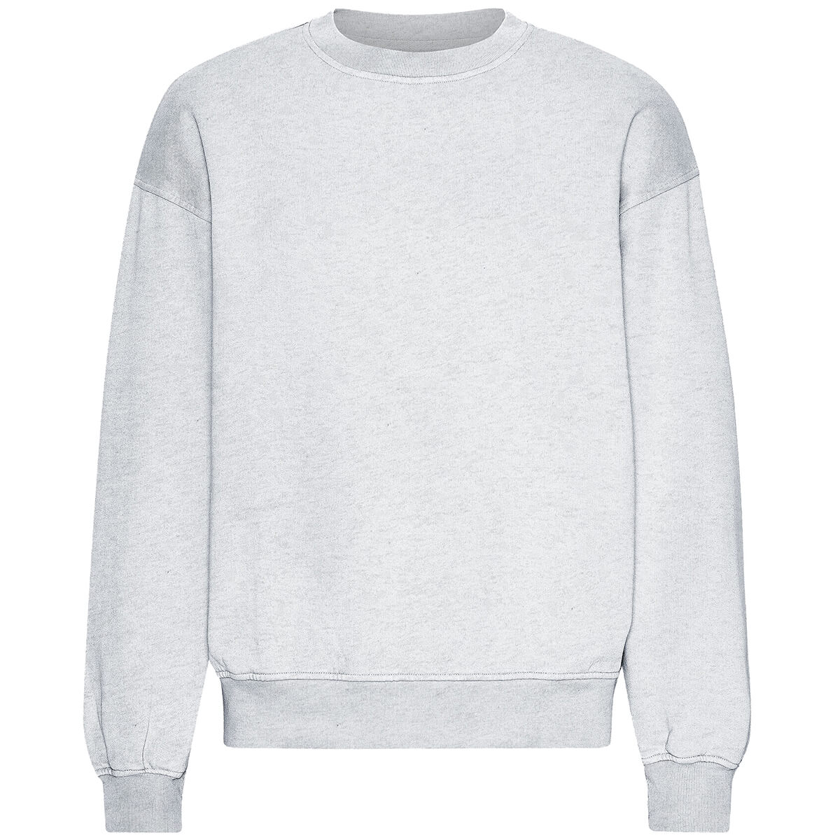 Men's Oversized Crew in Snow Melange by Colorful Standard