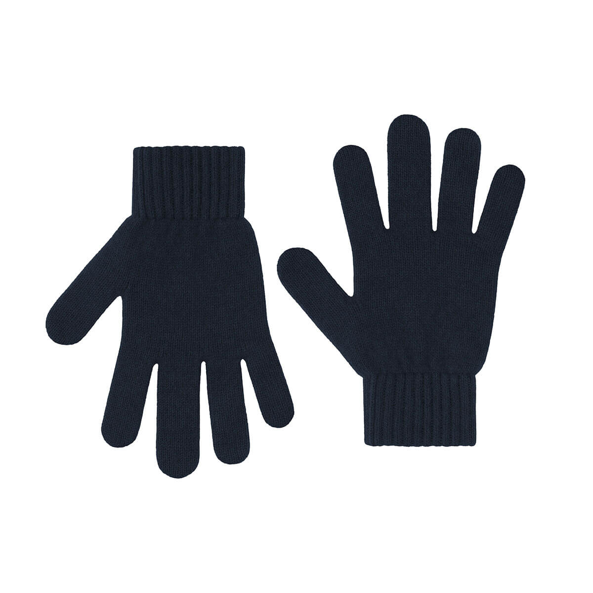 Women's Merino Wool Gloves in Navy Blue by Colorful Standard