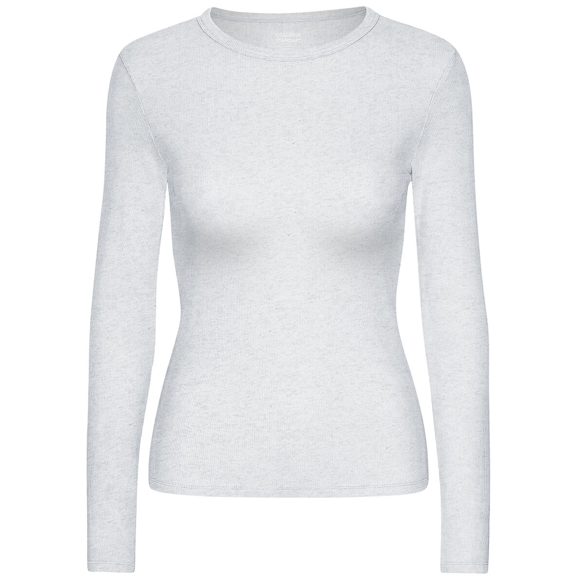 Rib T-Shirt in Snow Melange by Colorful Standard