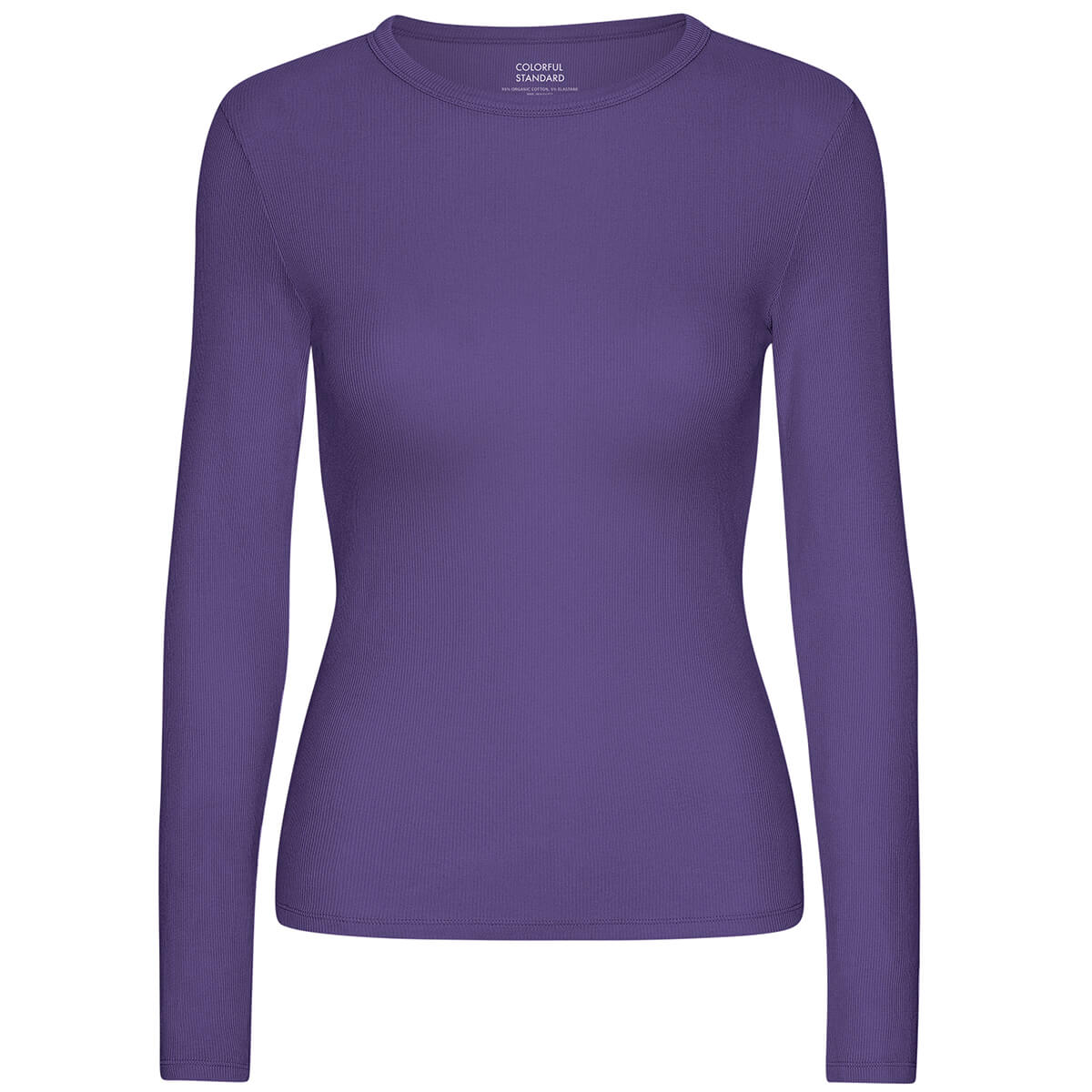 Rib T-Shirt in Ultra Violet by Colorful Standard