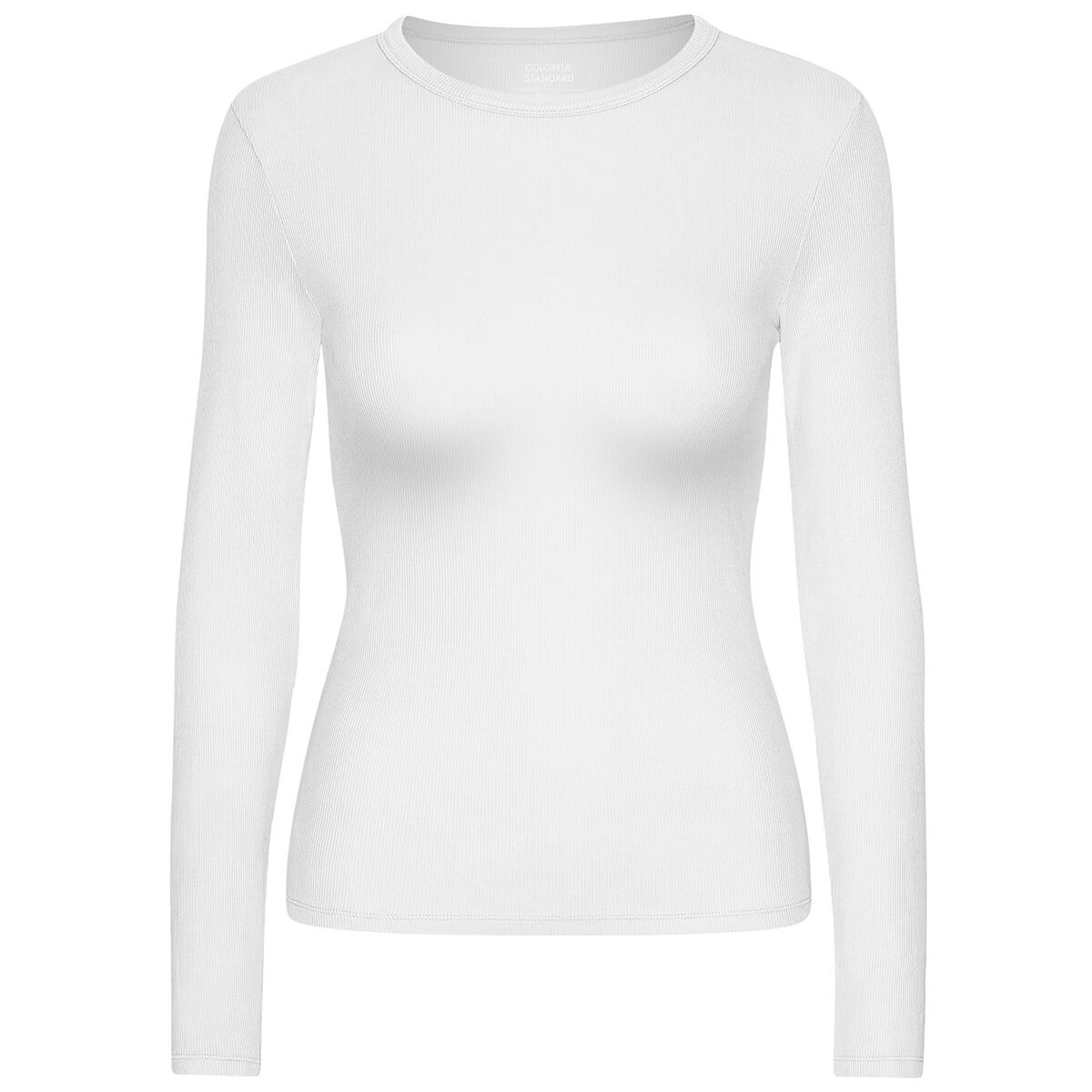 Rib T-Shirt in Optical White by Colorful Standard