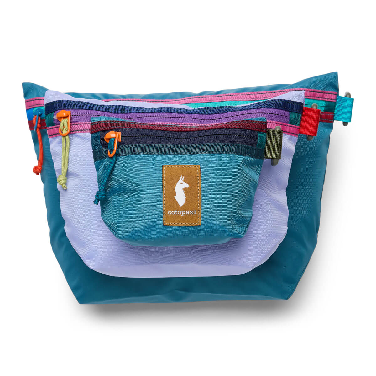Cubo Pouch Organisers in Del Día by Cotopaxi
