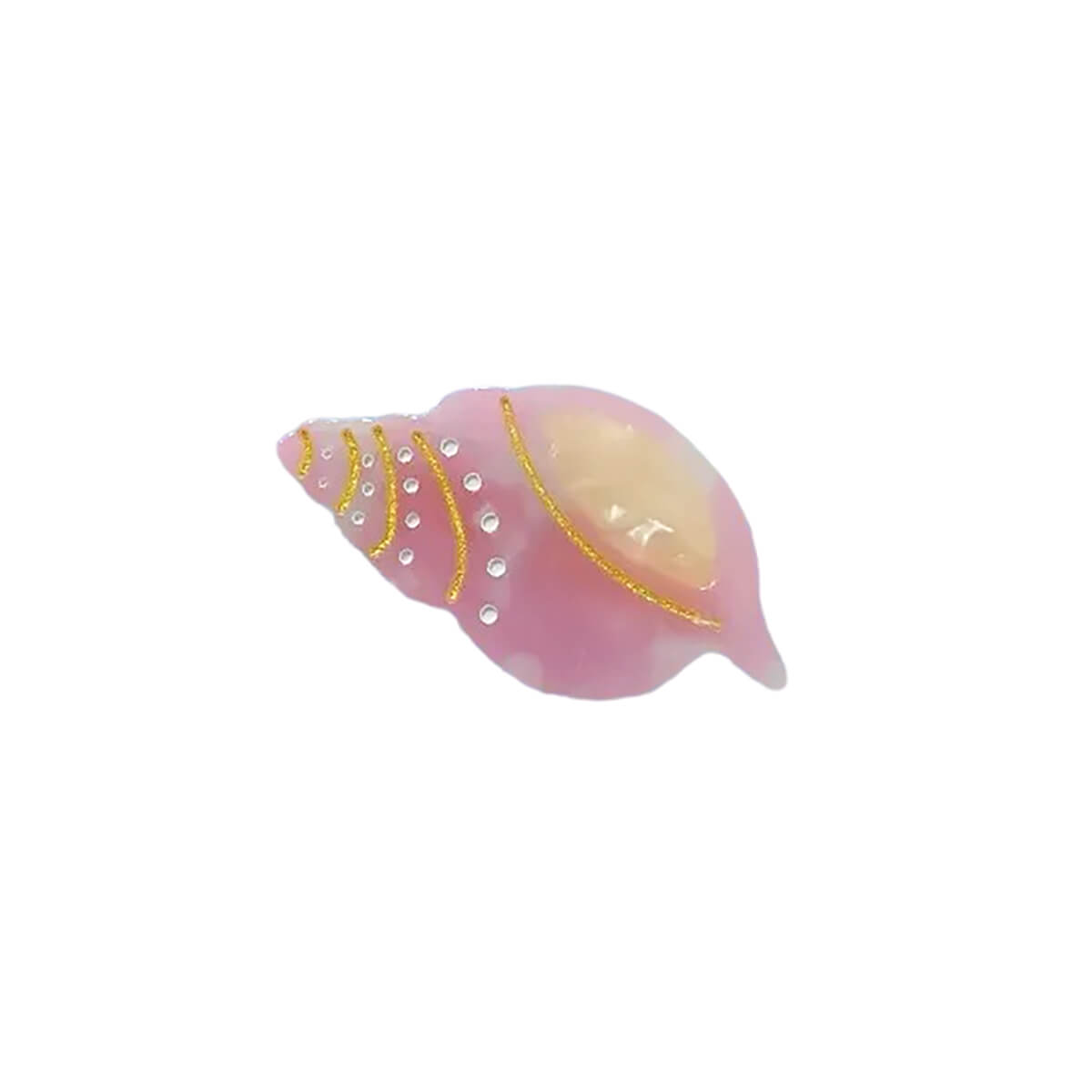 Conch Hair Clip in Pink by Hello Sakura