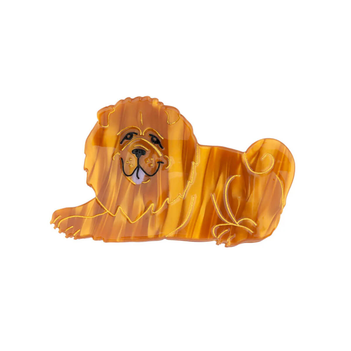Chow Chow Hair Claw by Coucou Suzette