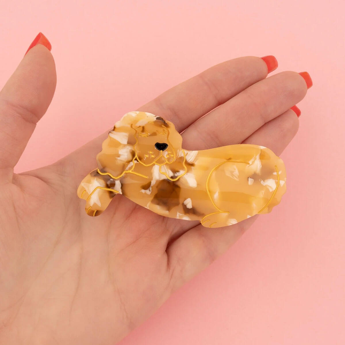 Cocker Spaniel Hair Claw by Coucou Suzette