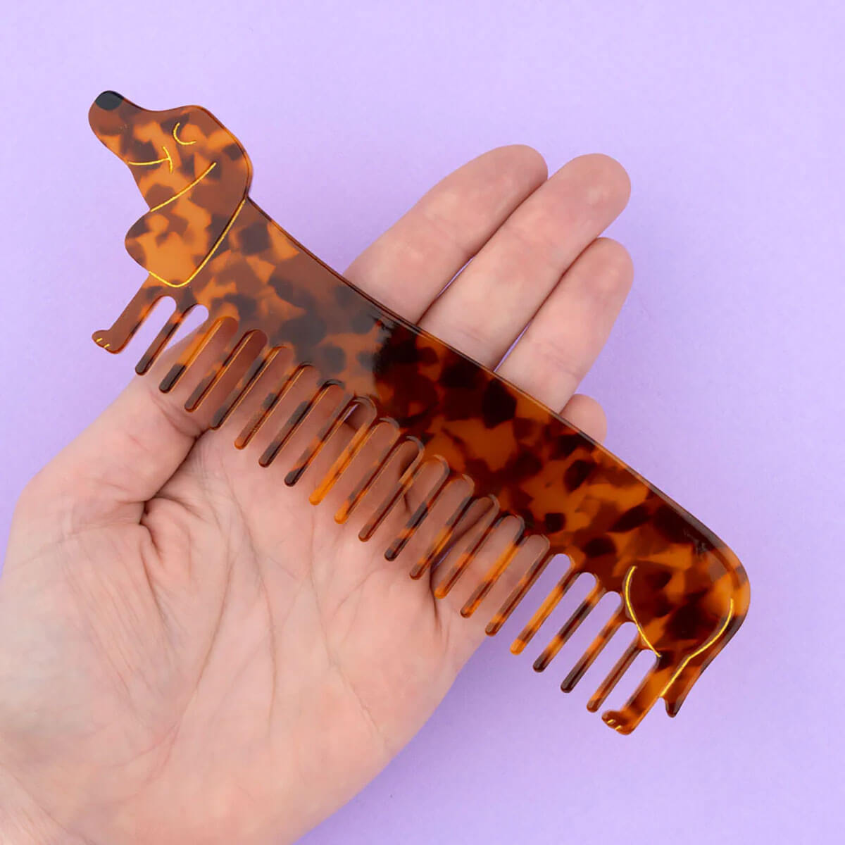 Dachshund Comb by Coucou Suzette