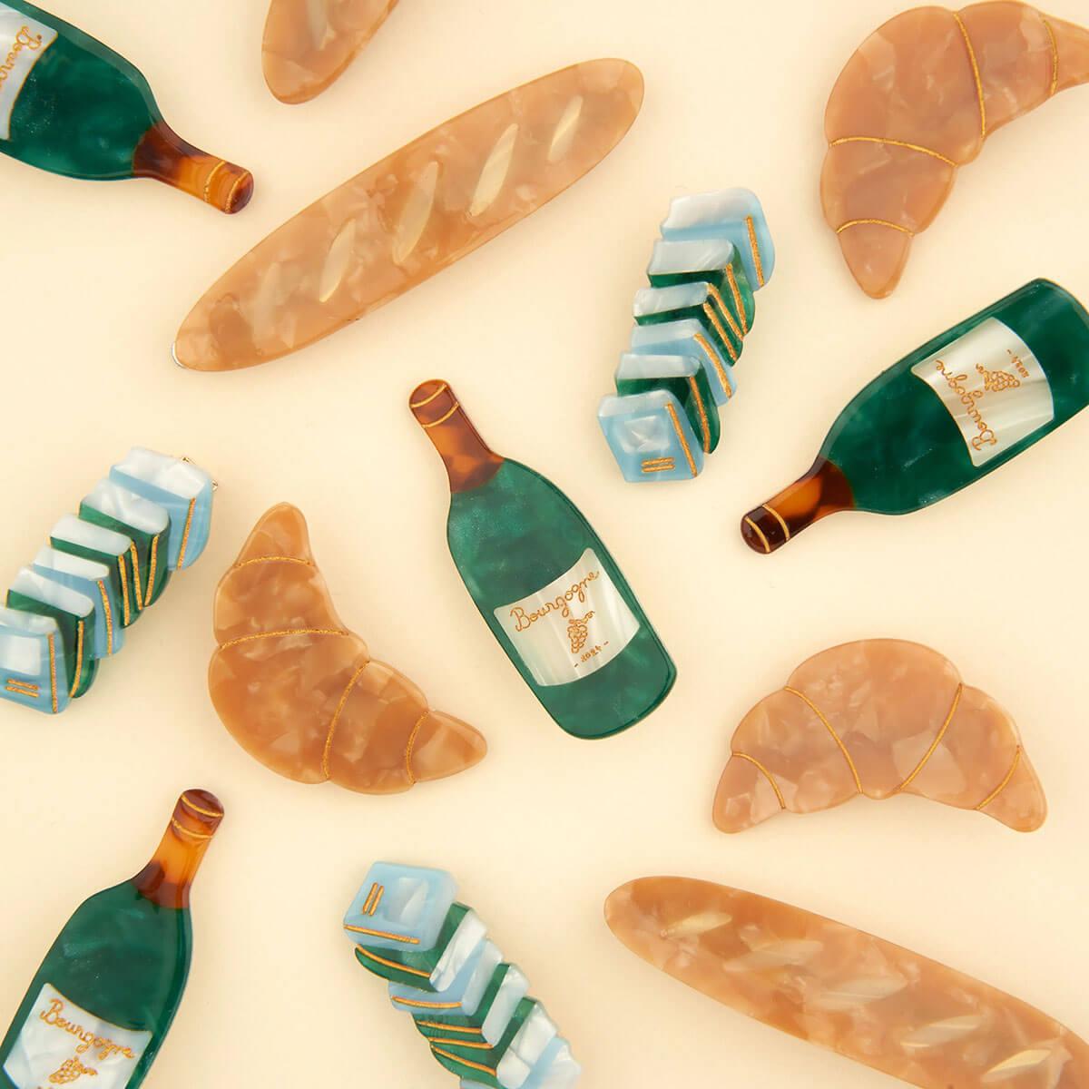 Wine Bottle Hair Clip by Coucou Suzette