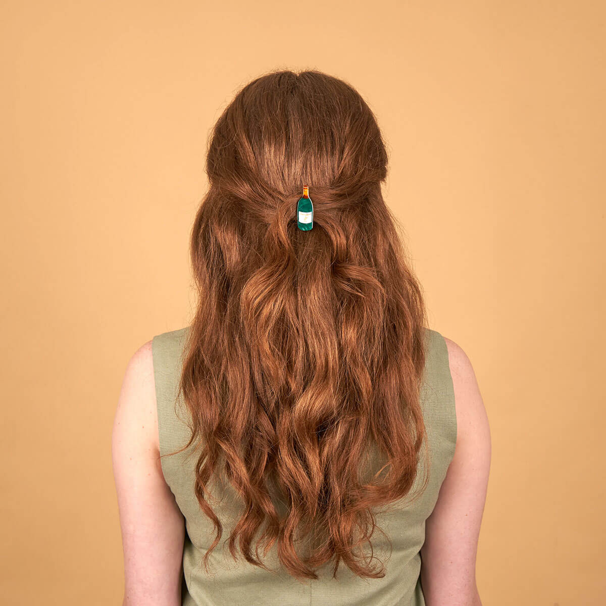 Wine Bottle Hair Clip by Coucou Suzette