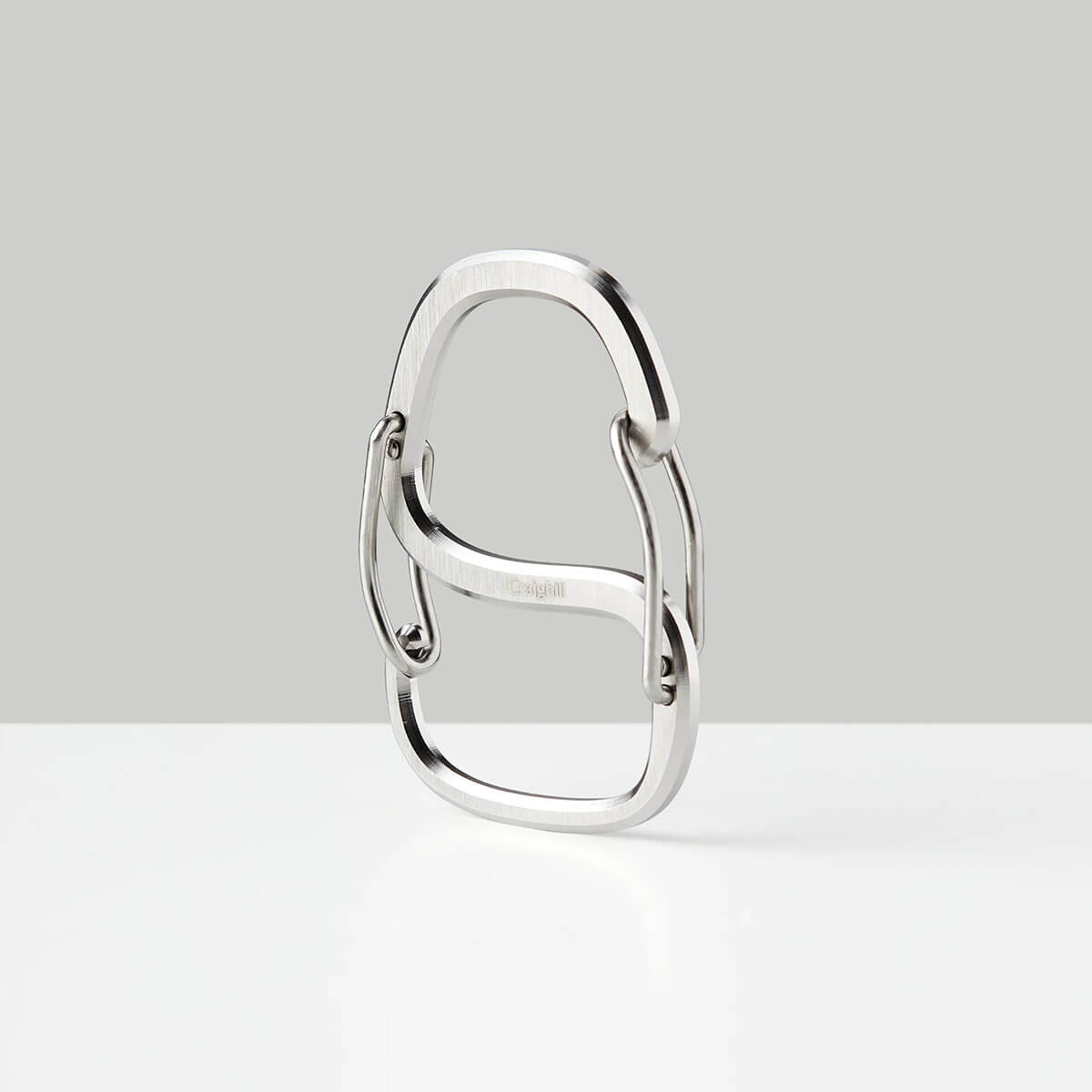 Coachwhip Carabiner in Stainless Steel by Craighill