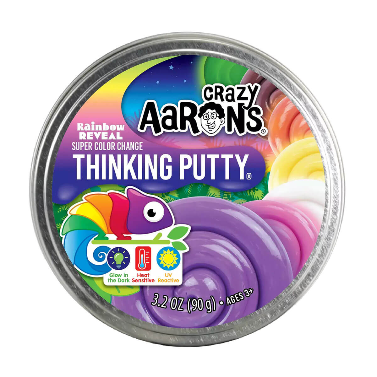 Rainbow Reveal Trendsetters Thinking Putty by Crazy Aarons