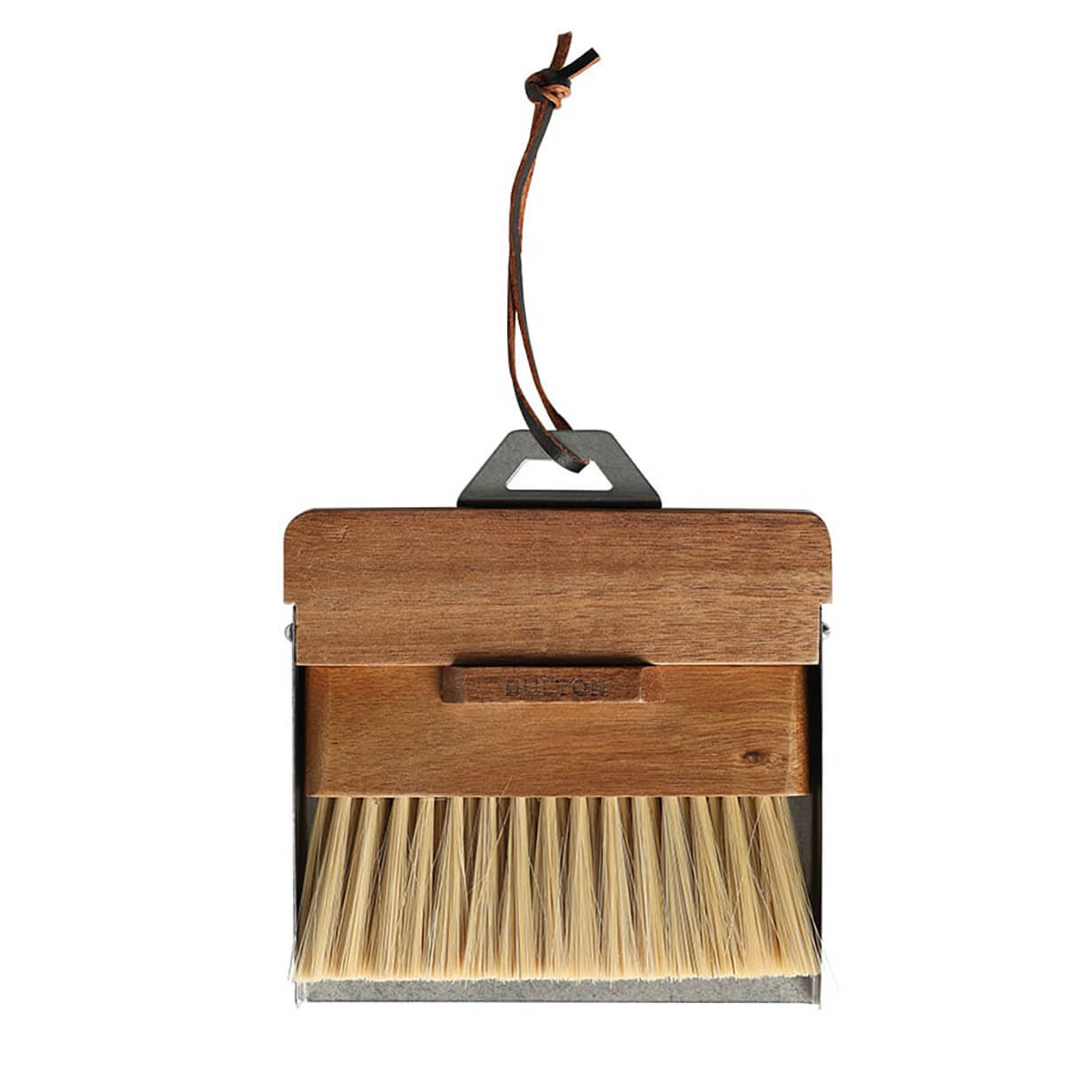 Dustpan And Brush Set in Stainless Steel Vibration by Dulton