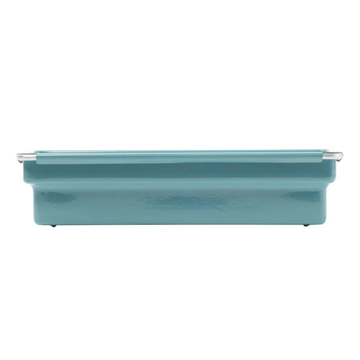 Oblong Tray in Grey Green by Dulton
