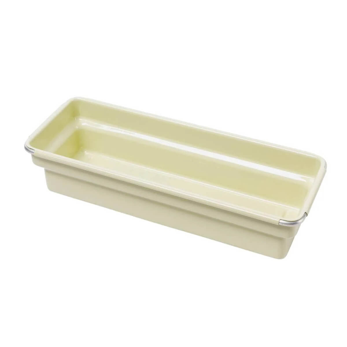 Oblong Tray in Ivory by Dulton