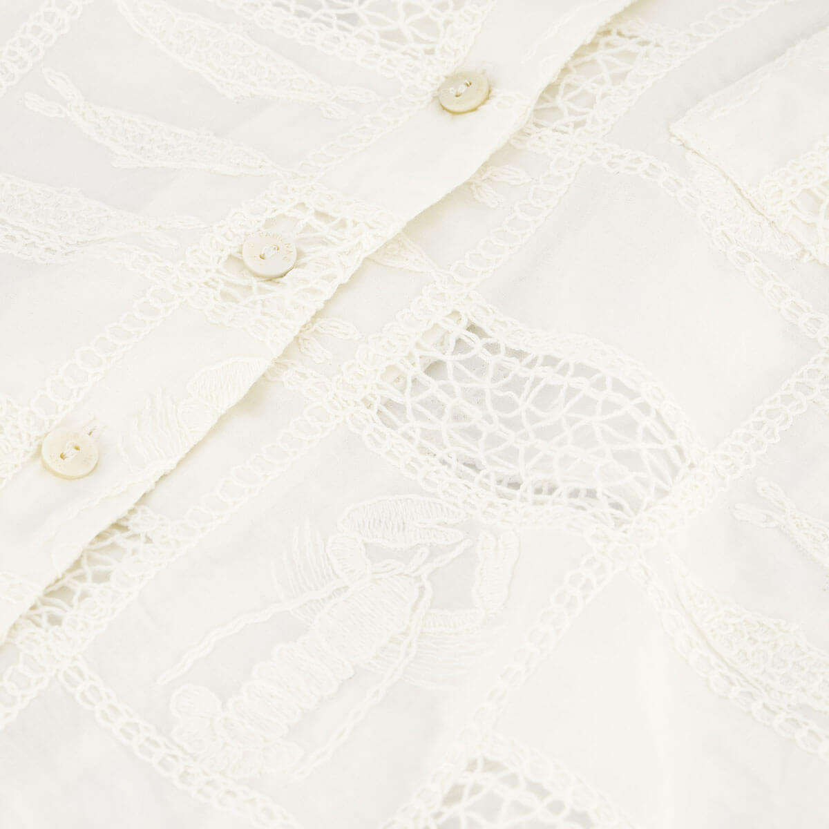 Farida Blouse in Cosy White by Fabienne Chapot