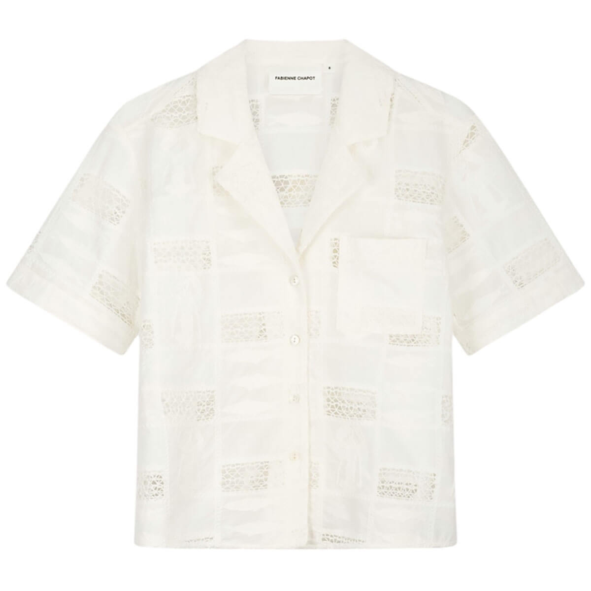 Farida Blouse in Cosy White by Fabienne Chapot