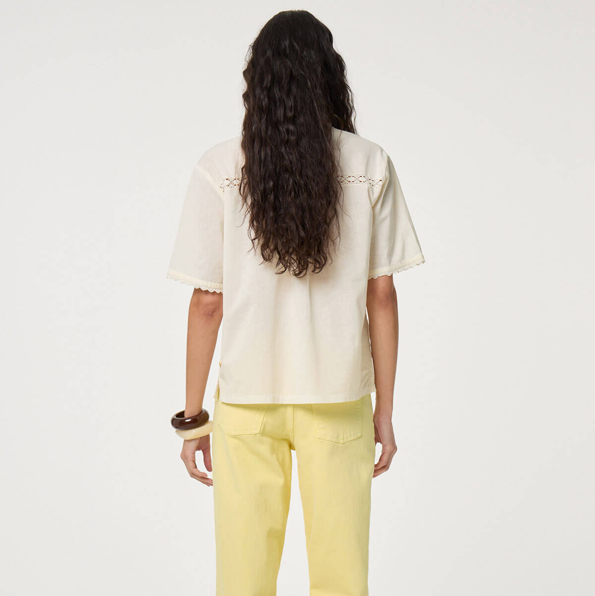 Norma Blouse in Cosy White by Fabienne Chapot