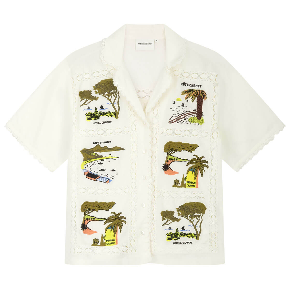 Norma Blouse in Cosy White by Fabienne Chapot