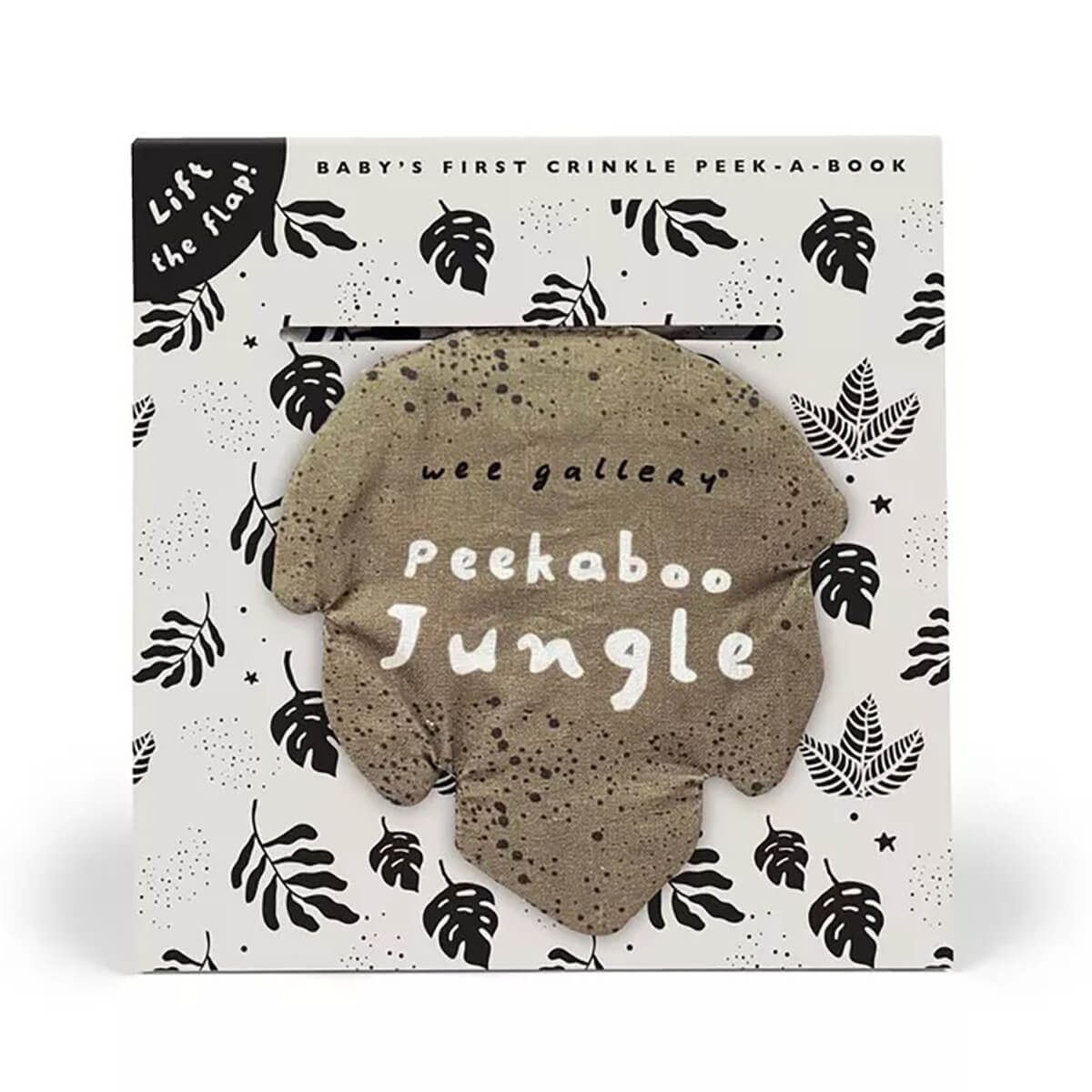 Peekaboo Jungle: Baby's First Crinkle Peek-A-Book By Surya Sajnani