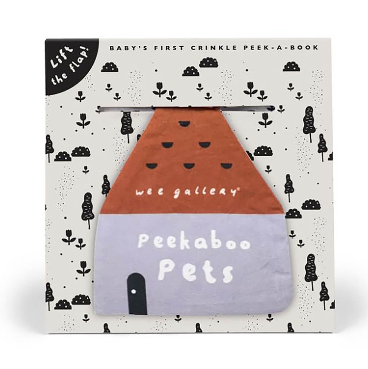 Peekaboo Pets: Baby's First Crinkle Peek-A-Book By Surya Sajnani