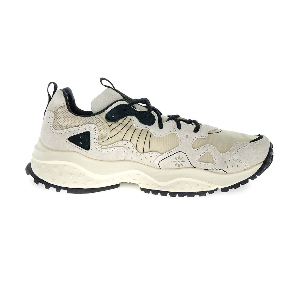 Ranya Uni Trainer in Bone / Milk by Flower Mountain