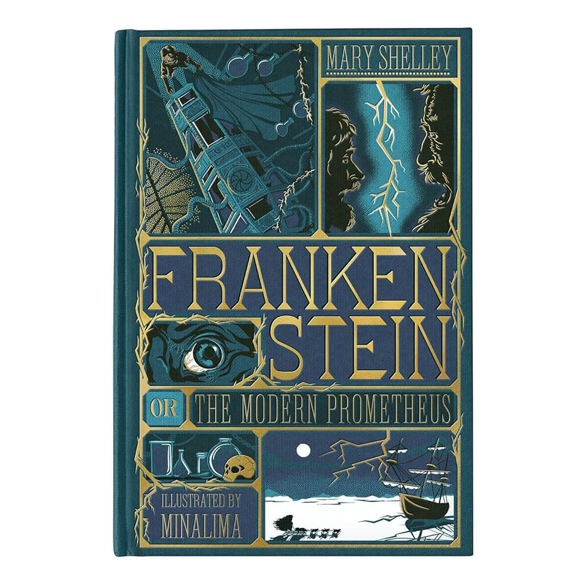 Frankenstein (Minalima) by Mary Shelley