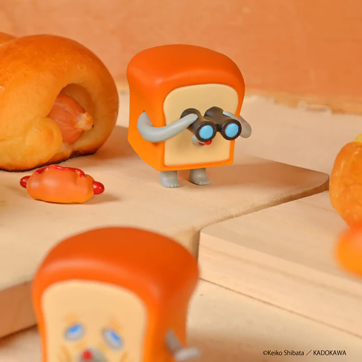 Pan Robo Figure Collection Vol. 1. The Bread Thief Gachapon Capsule Collectible by KenElephant