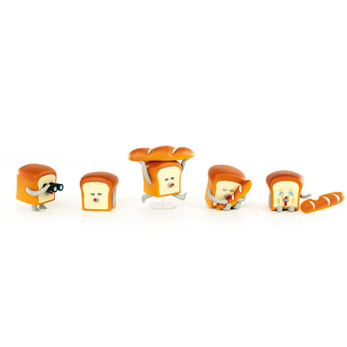 Pan Robo Figure Collection Vol. 1. The Bread Thief Gachapon Capsule Collectible by KenElephant