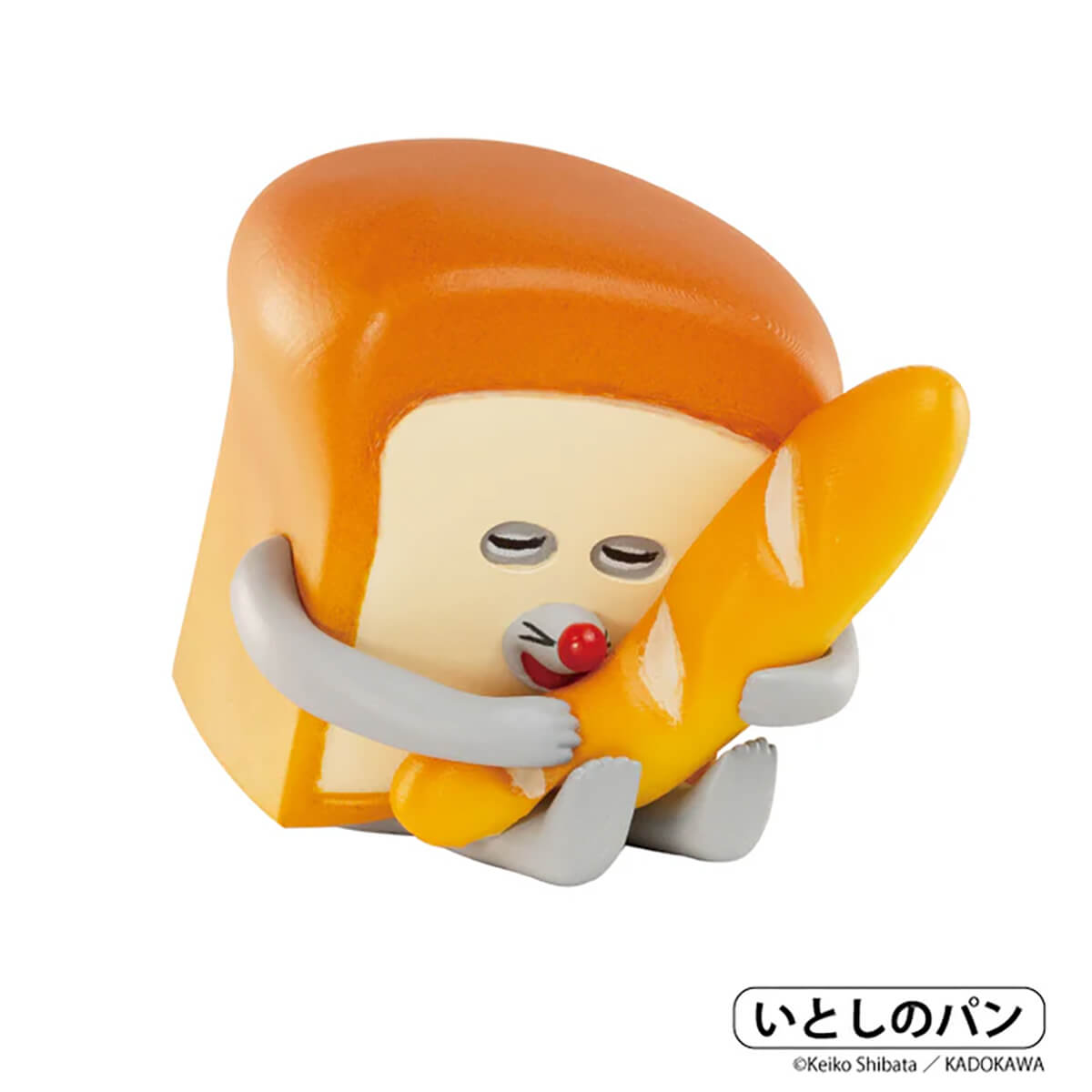Pan Robo Figure Collection Vol. 1. The Bread Thief Gachapon Capsule Collectible by KenElephant