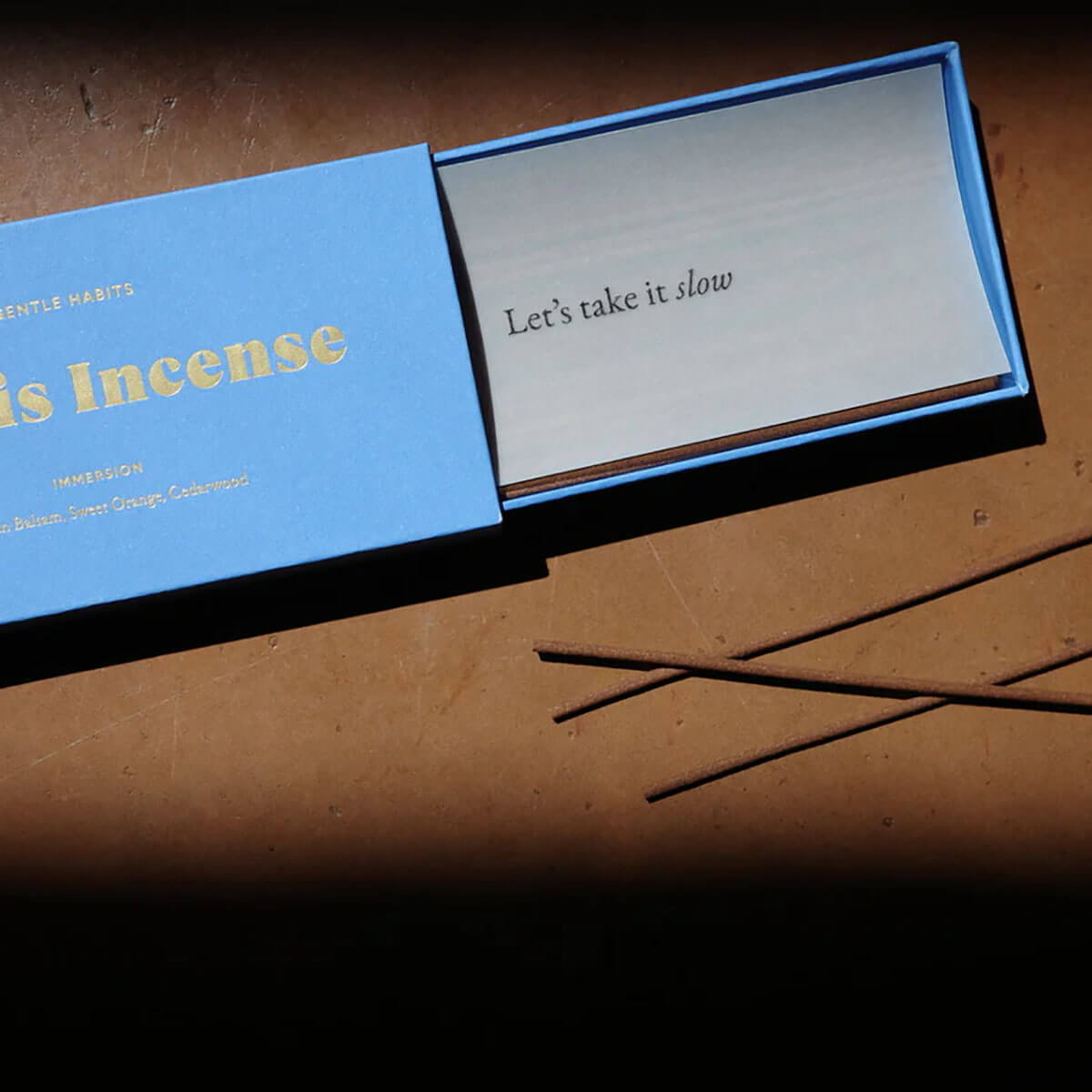 This Is Incense Immersion by Gentle Habits
