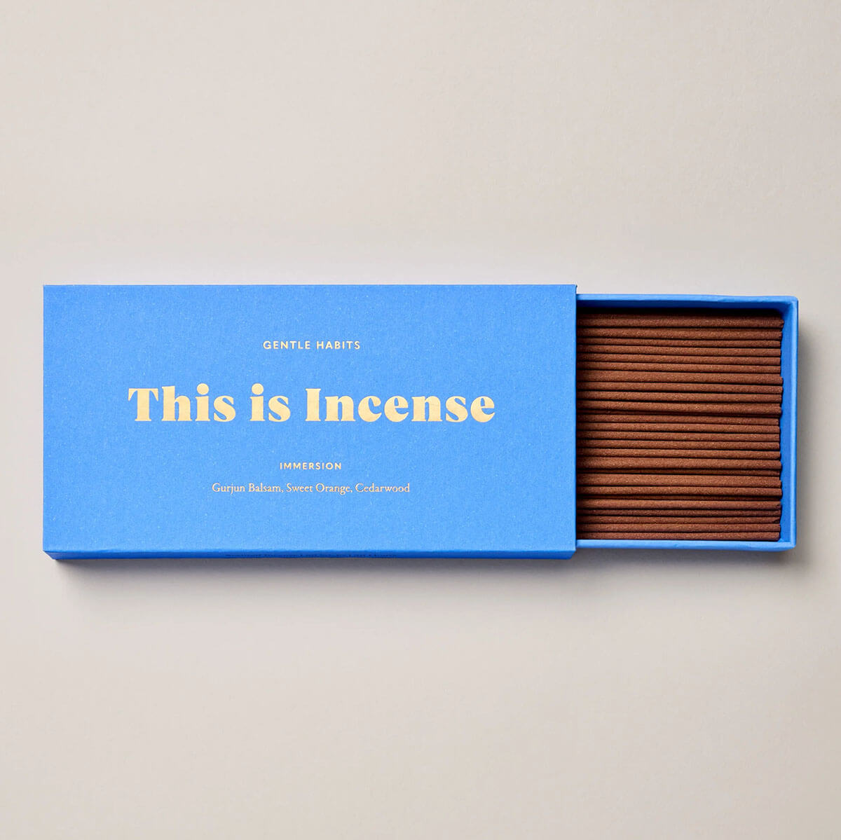 This Is Incense Immersion by Gentle Habits