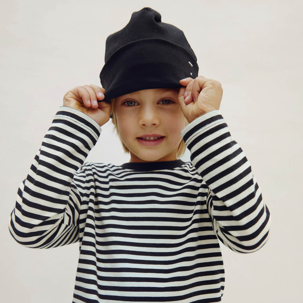 Beanie in Blue Grey by Gray Label