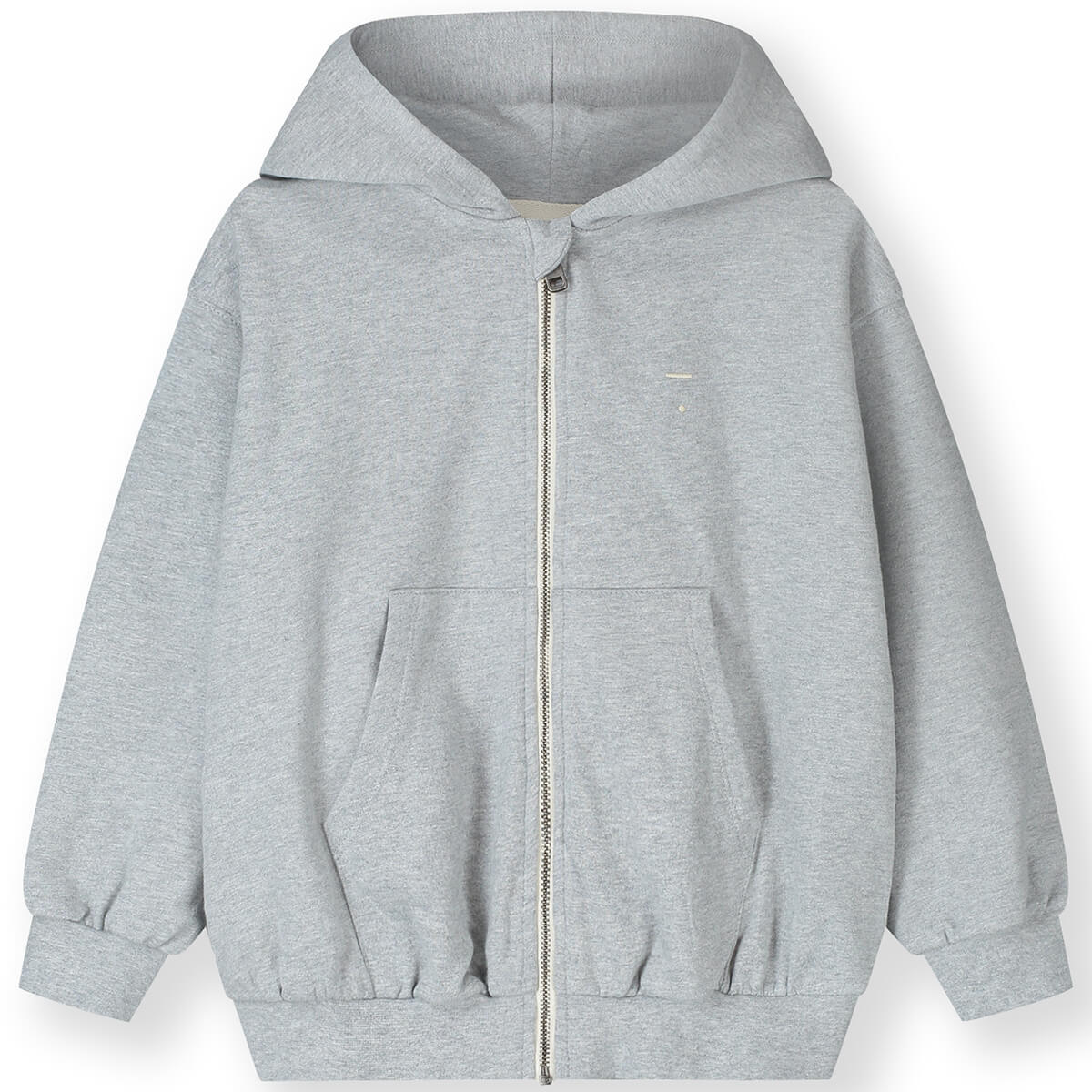Hooded Cardigan in Grey Melange by Gray Label