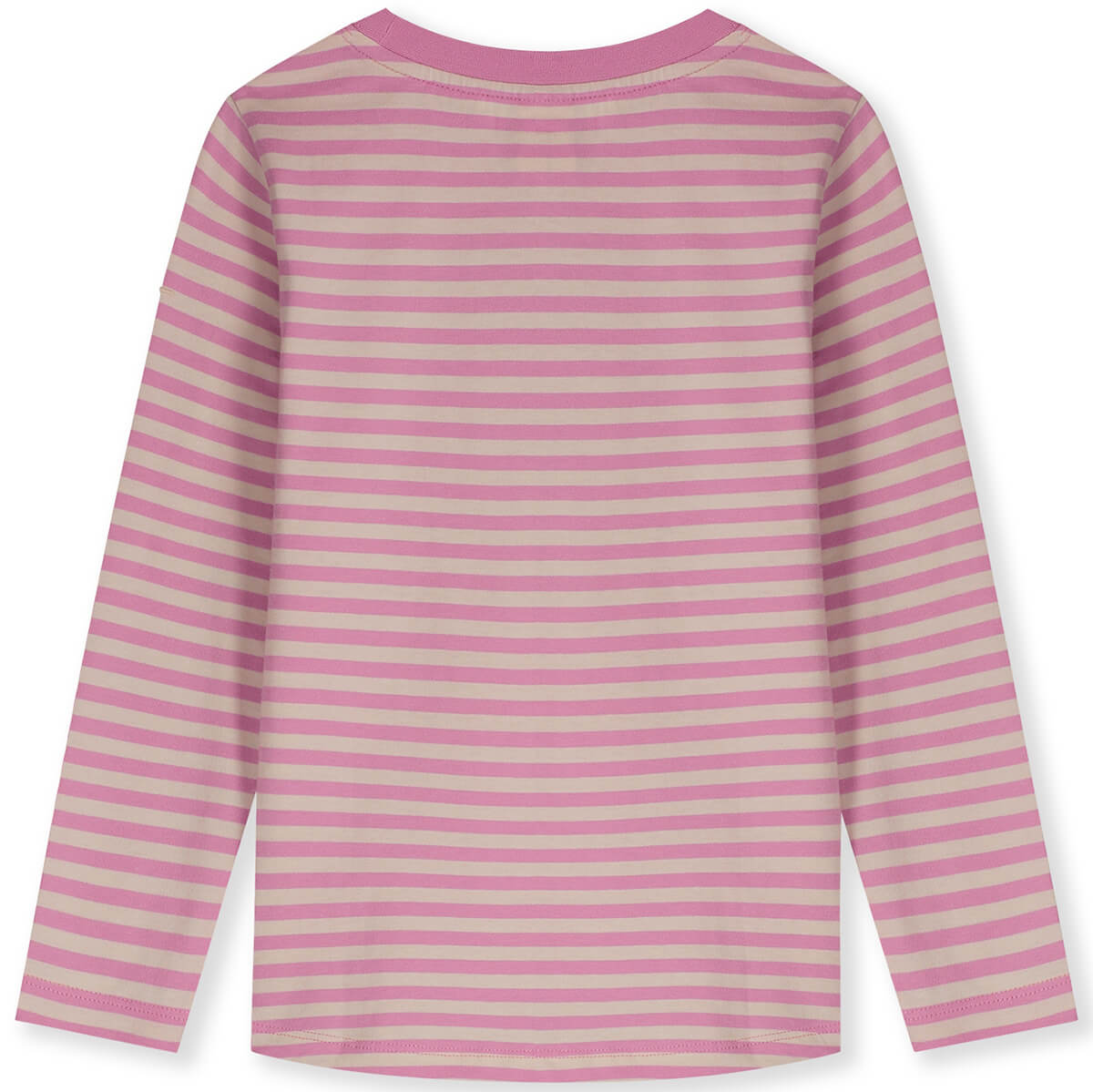 Long Sleeve Tee in Bubblegum / Cream by Gray Label