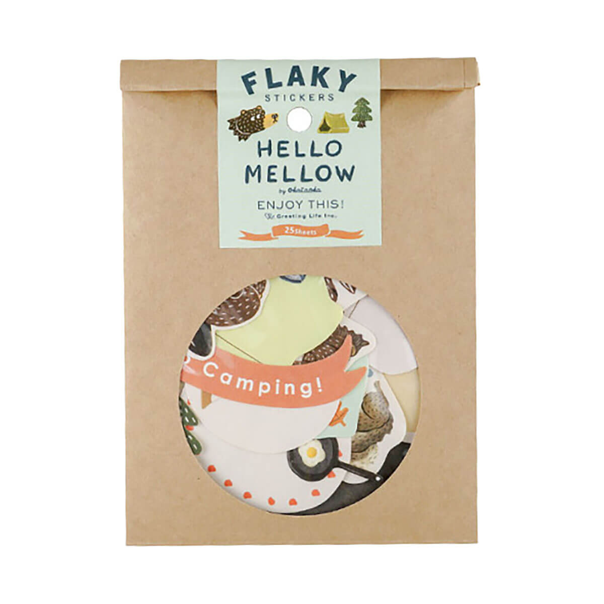 Okataoka Flaky Stickers by Greeting Life