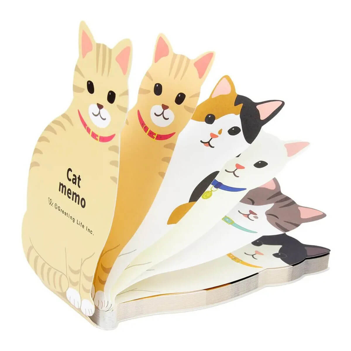 Cat 2 Memo Pad by Greeting Life