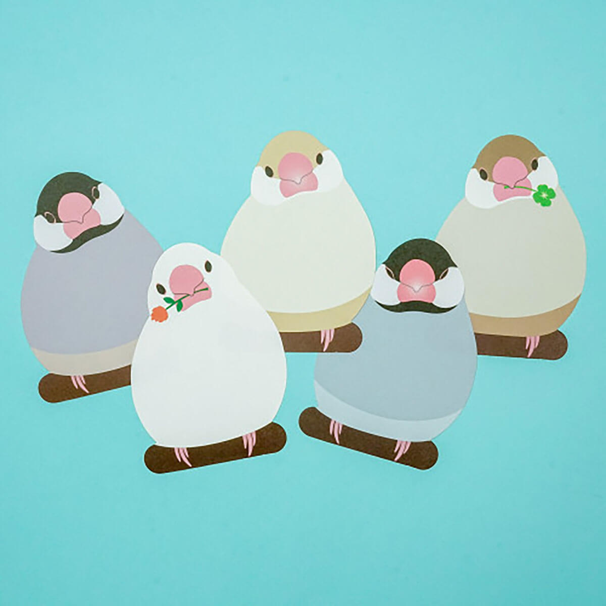 Java Sparrow Memo Pad by Greeting Life
