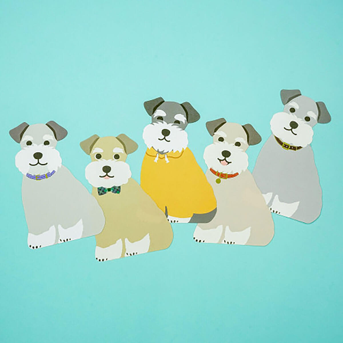 Schnauzer Memo Pad by Greeting Life
