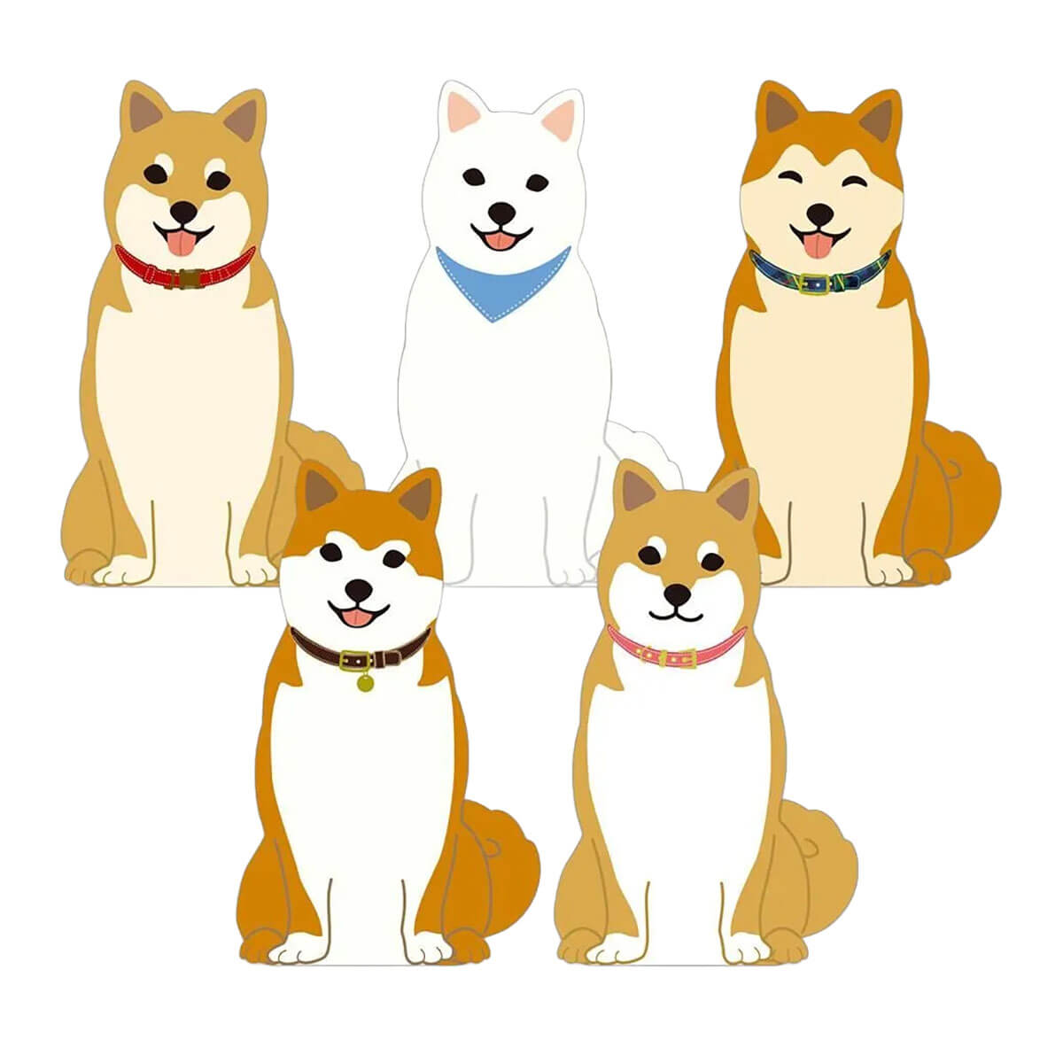 Shiba Inu Memo Pad by Greeting Life