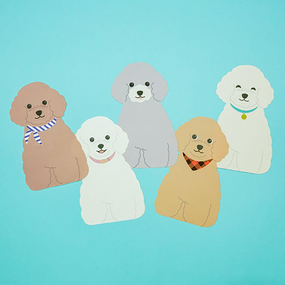 Toy Poodle Memo Pad by Greeting Life
