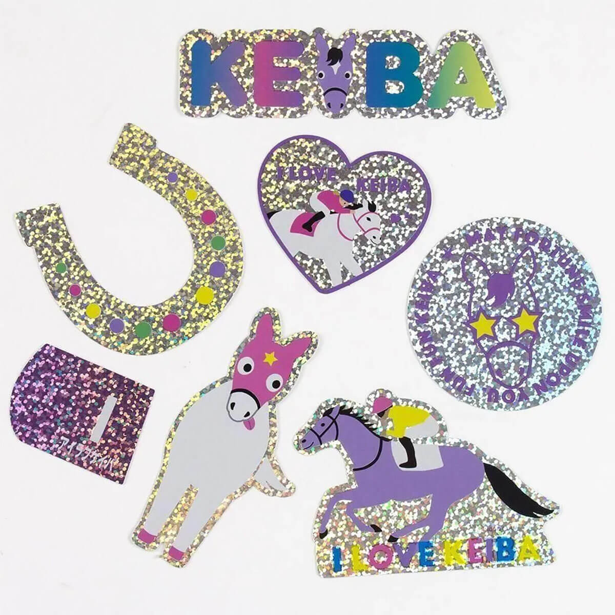 Horse Racing Sticker Pack by Greeting Life