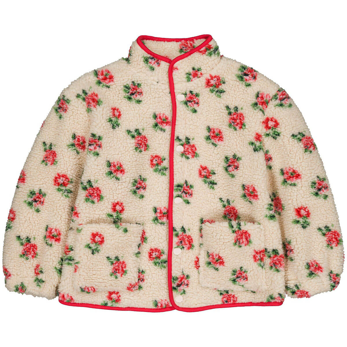 Bear Fleece Jacket in Romance by Hello Simone